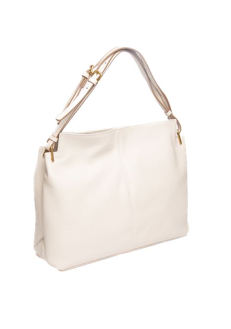 Ivory leila shopping bag GIANNI CHIARINI | 10686GRNLEILA-3890